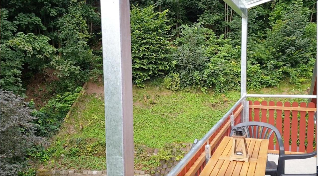Fewo Mit Balkon Direkt Am Wald Und Wanderweg Ruhe Pur 2 Og Bad Sachsa Esterno foto